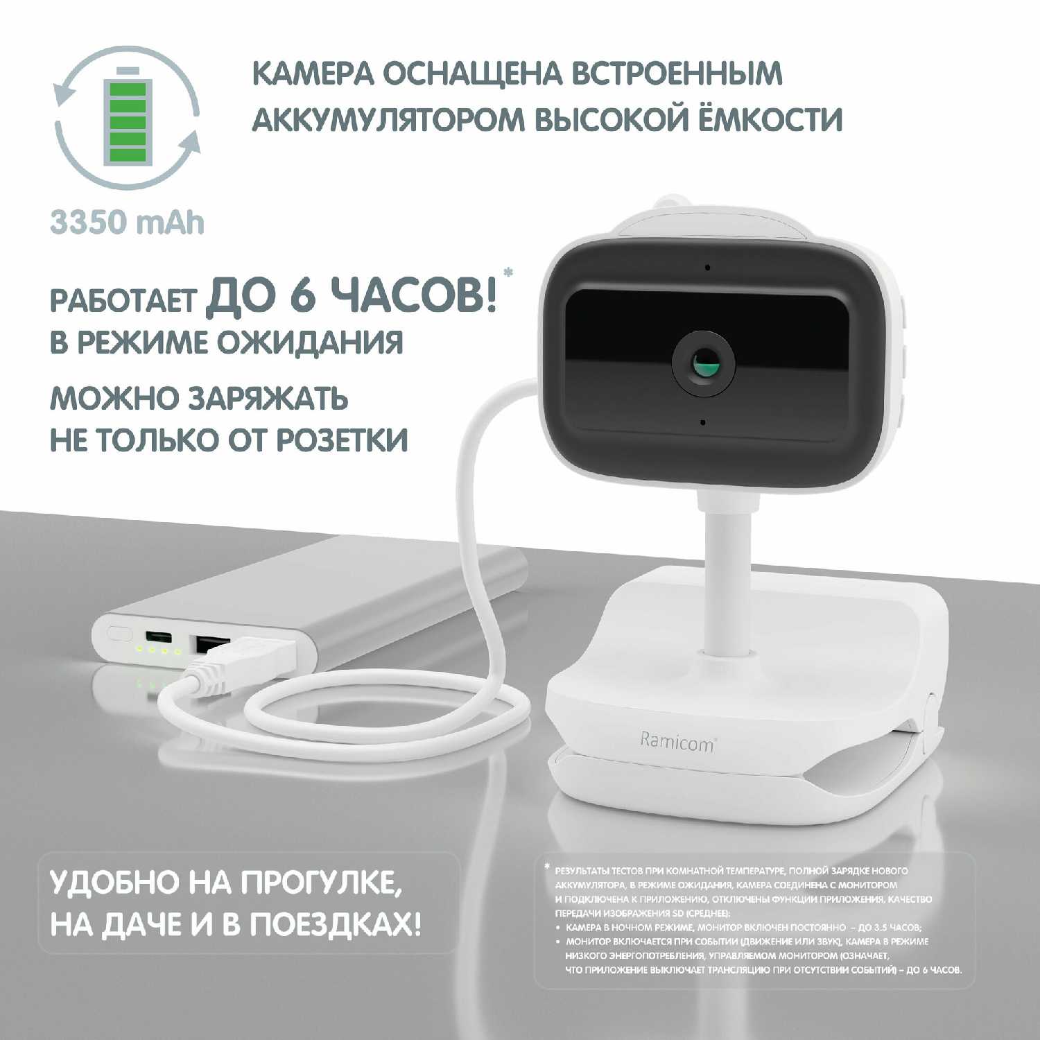 Видеоняня Ramicom VRC400 фотография 4
