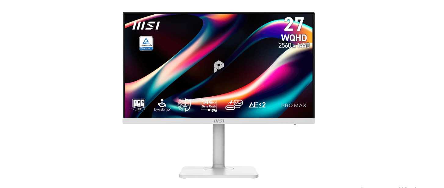 Монитор MSI PRO MAX 271QPHW E14 фотография 6