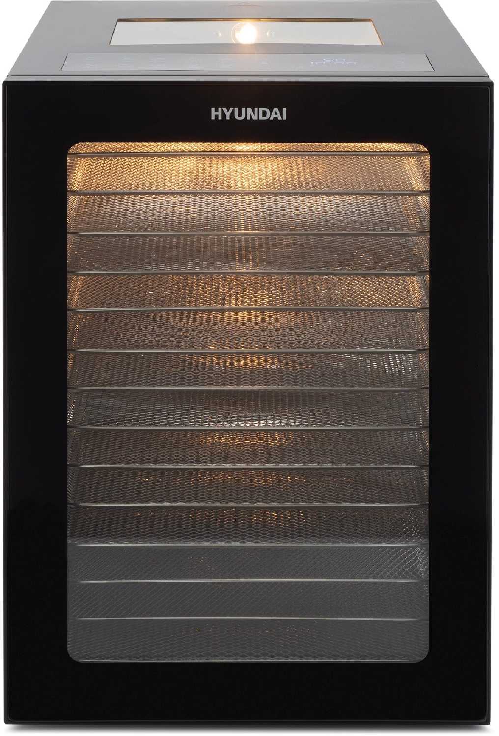 Сушка для фруктов и овощей Hyundai HYFD-8803 [28 поддонов, 850Вт] фотография 1