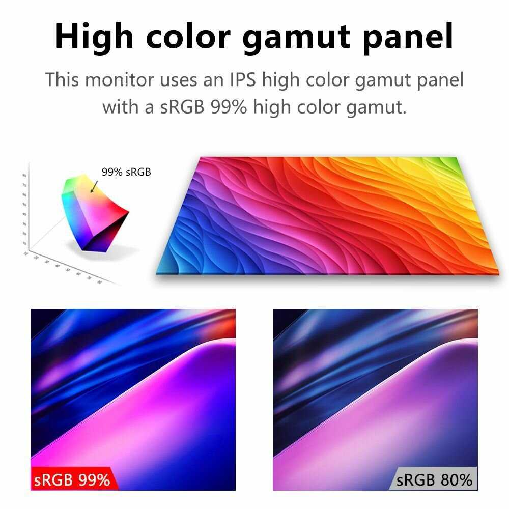 Монитор MUCAI N2758 HD IPS 180HZ фотография 5