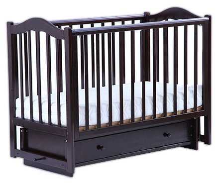 Кроватка ЛЕЛЬ (Кубаньлесстрой) Кубаночка-1 БИ 37.2, классическая, поперечный маятник фотография 4