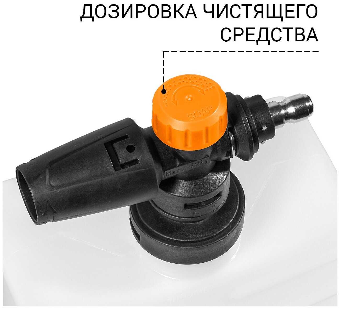 Мойка высокого давления Bort BHR-2000M-Pro, 150 бар, 450 л/ч фотография 12