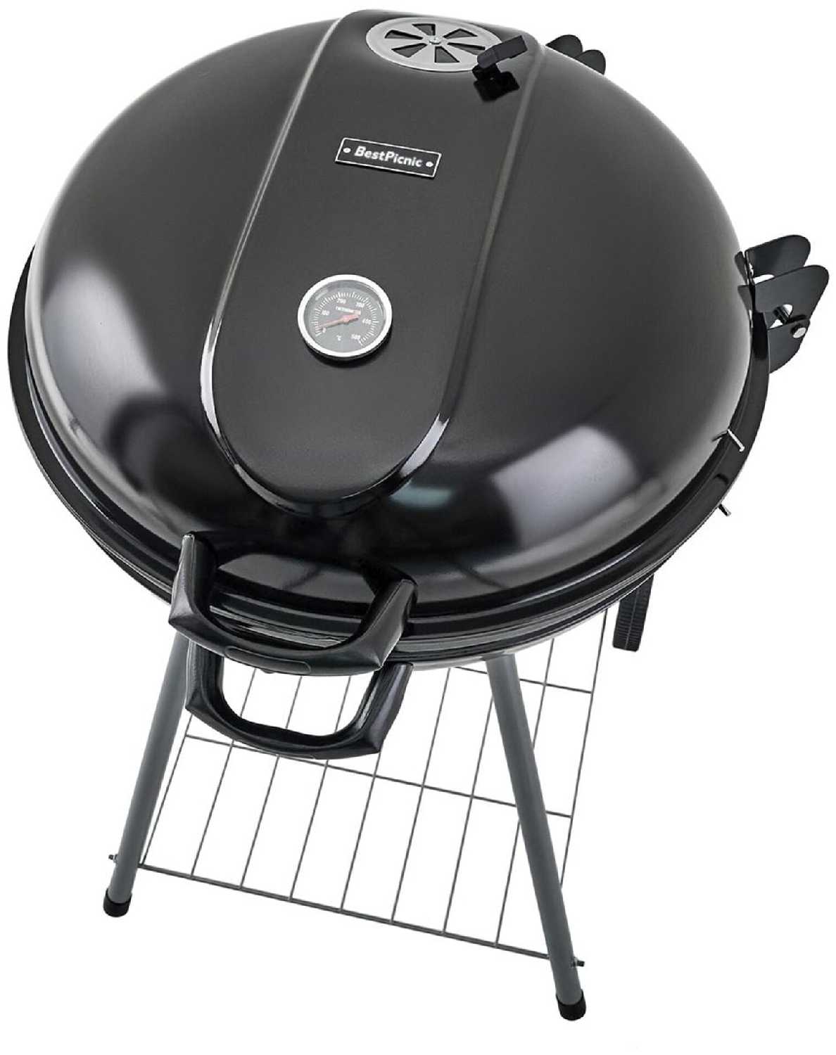 Гриль угольный BestPicnic Barbeque 56, 57х57х85 см фотография 3