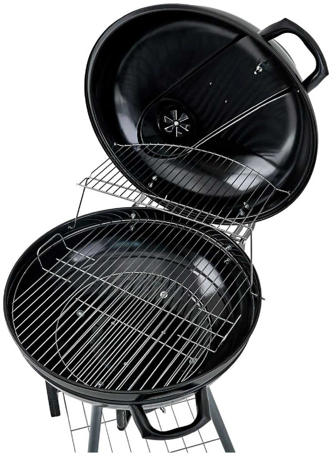 Гриль угольный BestPicnic Barbeque 56, 57х57х85 см фотография 4