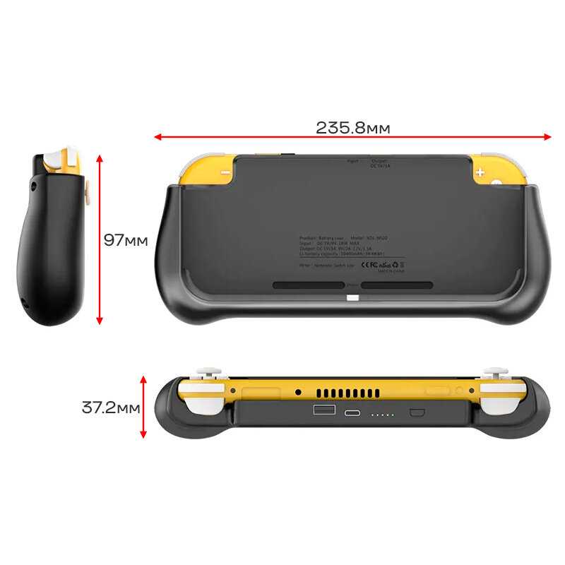 Чехол-аккумулятор InnoZone Чехол-аккумулятор для Nintendo Switch Lite (XDL-NS02) фотография 7