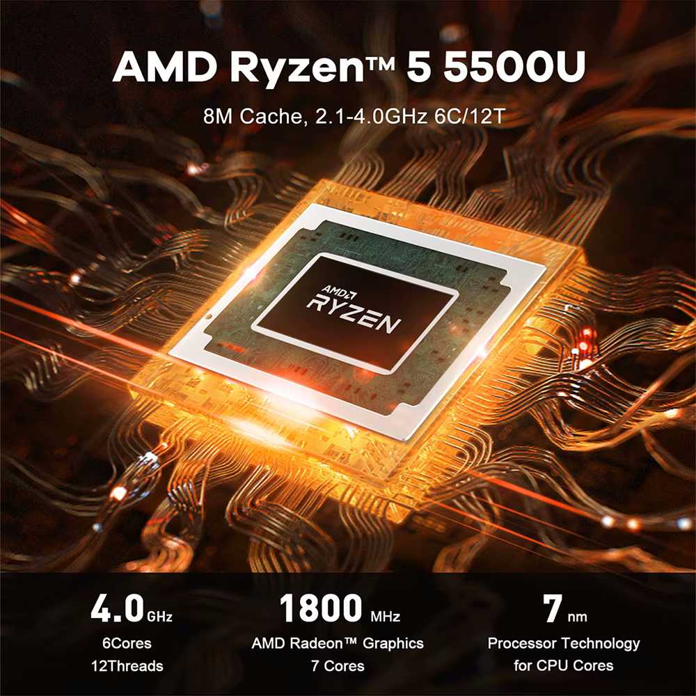 Ноутбук ACER Aspire 3 A315-43 (Ryzen 5 5500U/16GB/512GB SSD) фотография 10