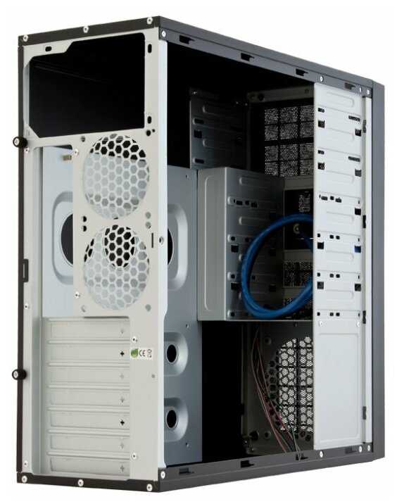 Корпус CHIEFTEC ELOX HQ-01B-OP без БП, черный, ATX (HQ-01B-OP) фотография 3
