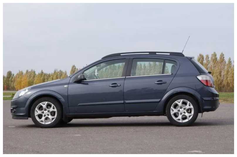 Рейлинги для Opel Astra H Family (хэтчбек, пятидверный) 2004-2014 черные фотография 6