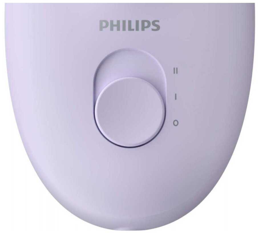 Эпилятор женский с 3 насадками, фиолетового цвета, Philips фотография 4