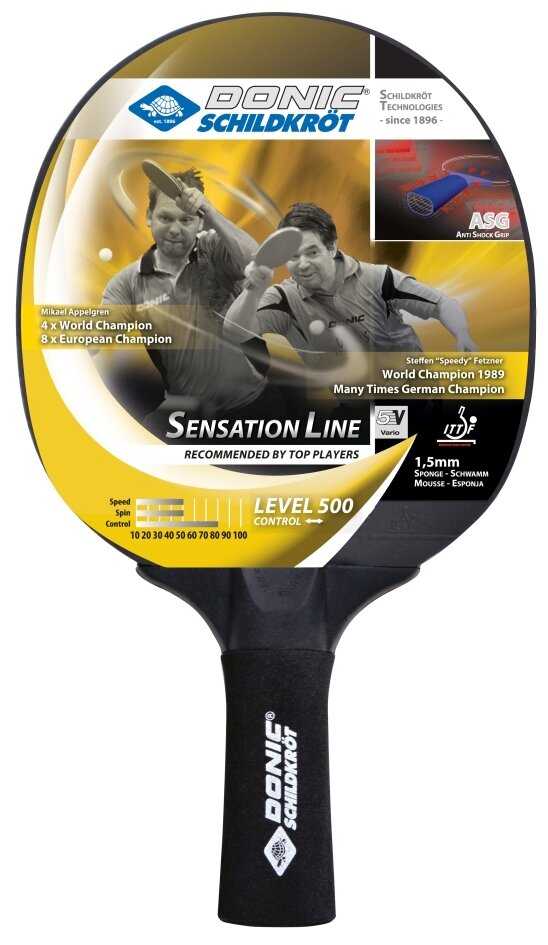 Ракетки для настольного тенниса Donic-Schildkroet Sensation 500