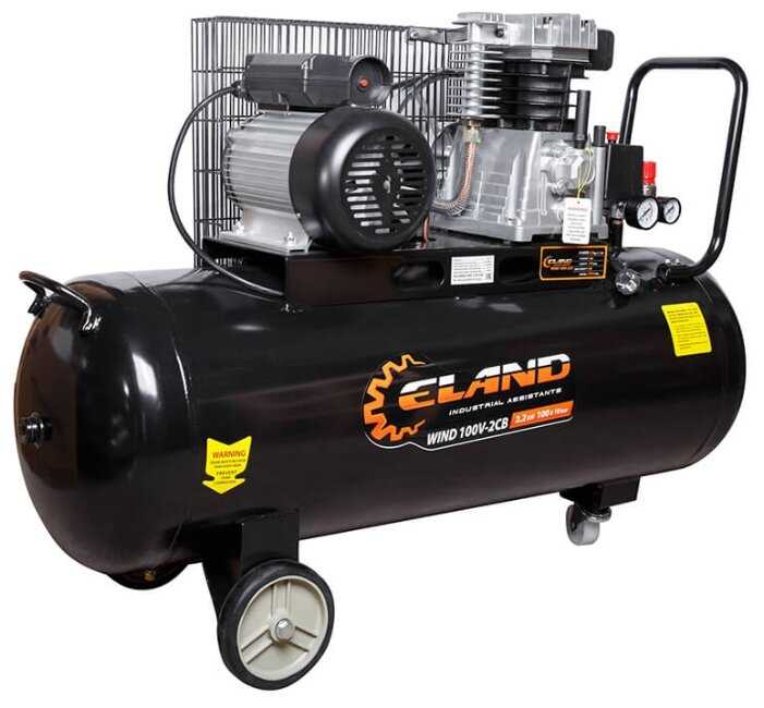 Компрессор масляный ELAND WIND 100V-2CB, 100 л, 2.2 кВт