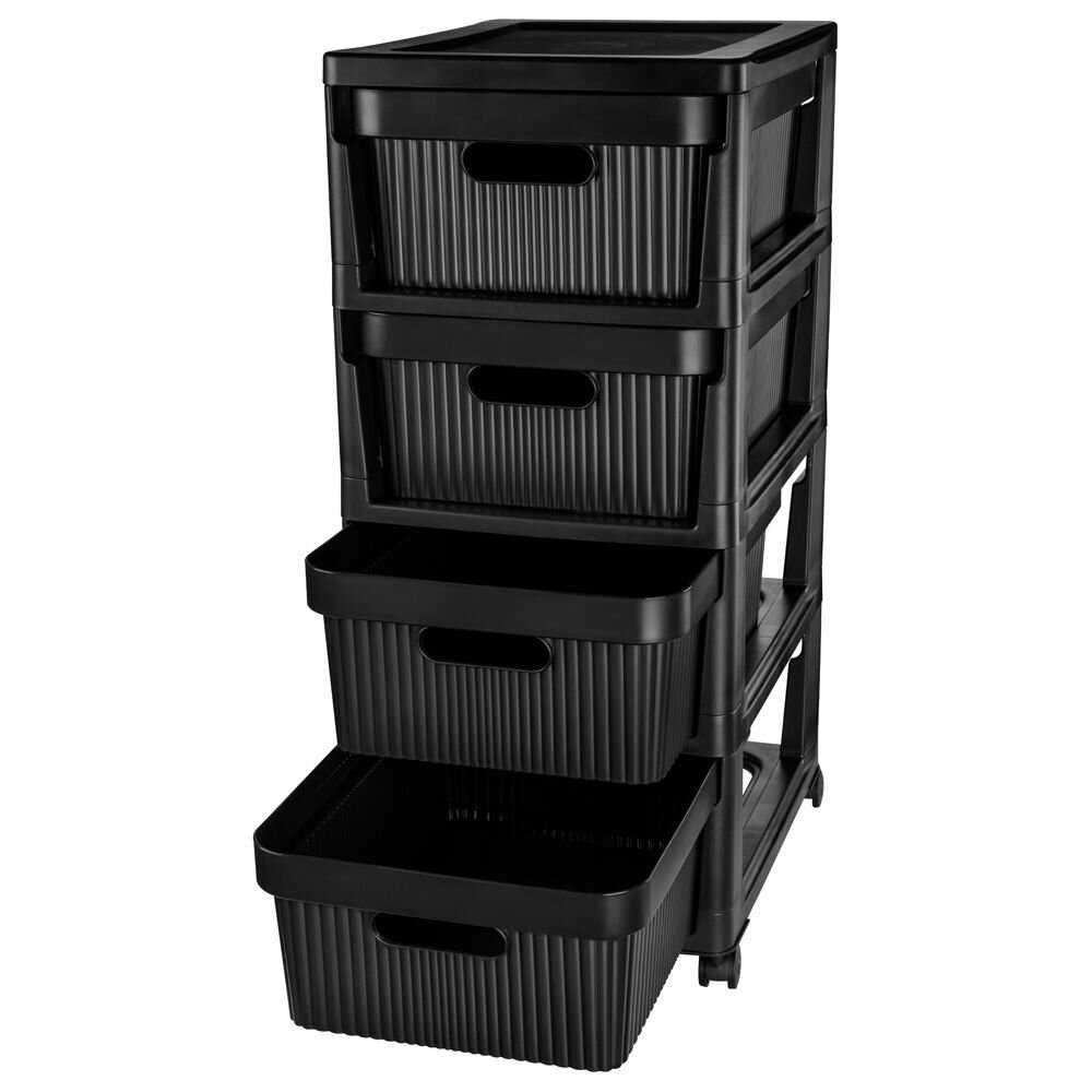 Комод VELVET Комод на колесах (4 ящика)