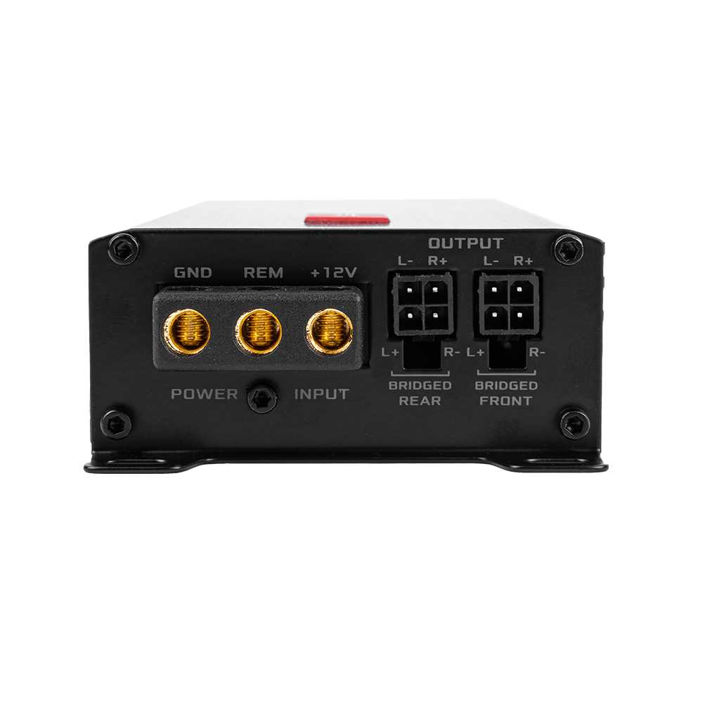 Усилитель автомобильный ACV MC-4.90D [4 канала, 90 Вт x 4, класс D] фотография 3