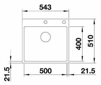 Кухонная Мойка Blanco Subline 500-IF фотография 4
