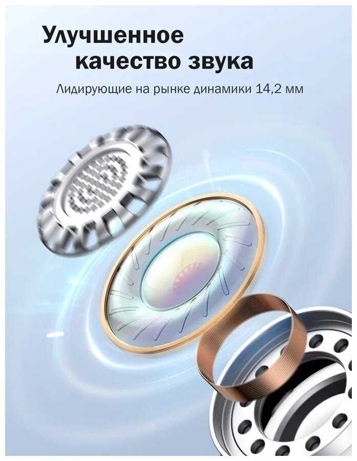 Беспроводные наушники UGreen HiTune T2 фотография 3