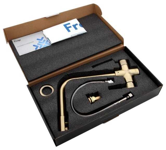 Смеситель для кухни (мойки) Frap H52 F4352-4, рычажный фотография 4