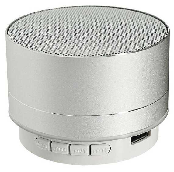 Портативная колонка LuazON LAB-05, Bluetooth, USB, microSD, microUSB, микс