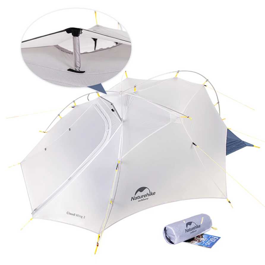 Палатка Naturehike Cloud Up-Wing Si (2-местная) фотография 1