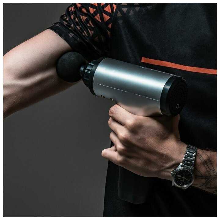 Перкуссионный массажер для тела Luazon LEM-42 (перкуссионный) фотография 14