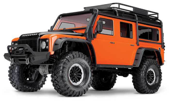 Внедорожник Traxxas TRX-4 Land Rover Defender 82056-4, 1:10, 58.6 см фотография 7
