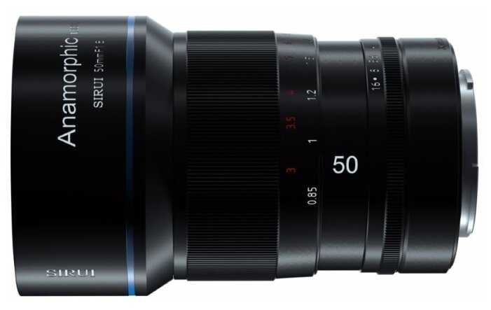 Объектив Sirui 50mm f1.8 Anamorphic Sony E-mount фотография 3