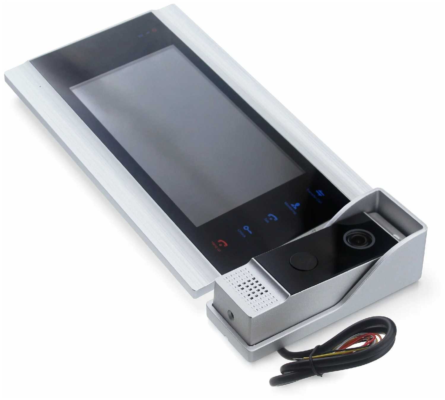 Комплектная дверная станция (домофон) PS-Link DB09 цвет панели: черный фотография 1