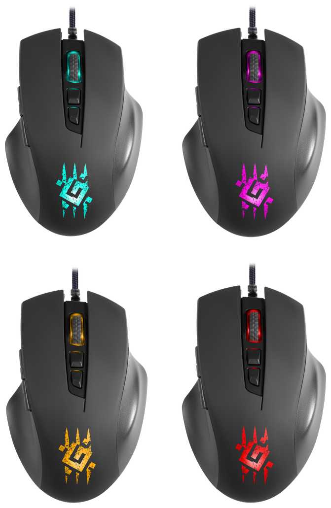 Игровая мышь Defender Wolverine GM-700L фотография 6