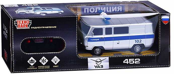 Радиоуправляемый автомобиль УАЗ 452 (полиция) фотография 3
