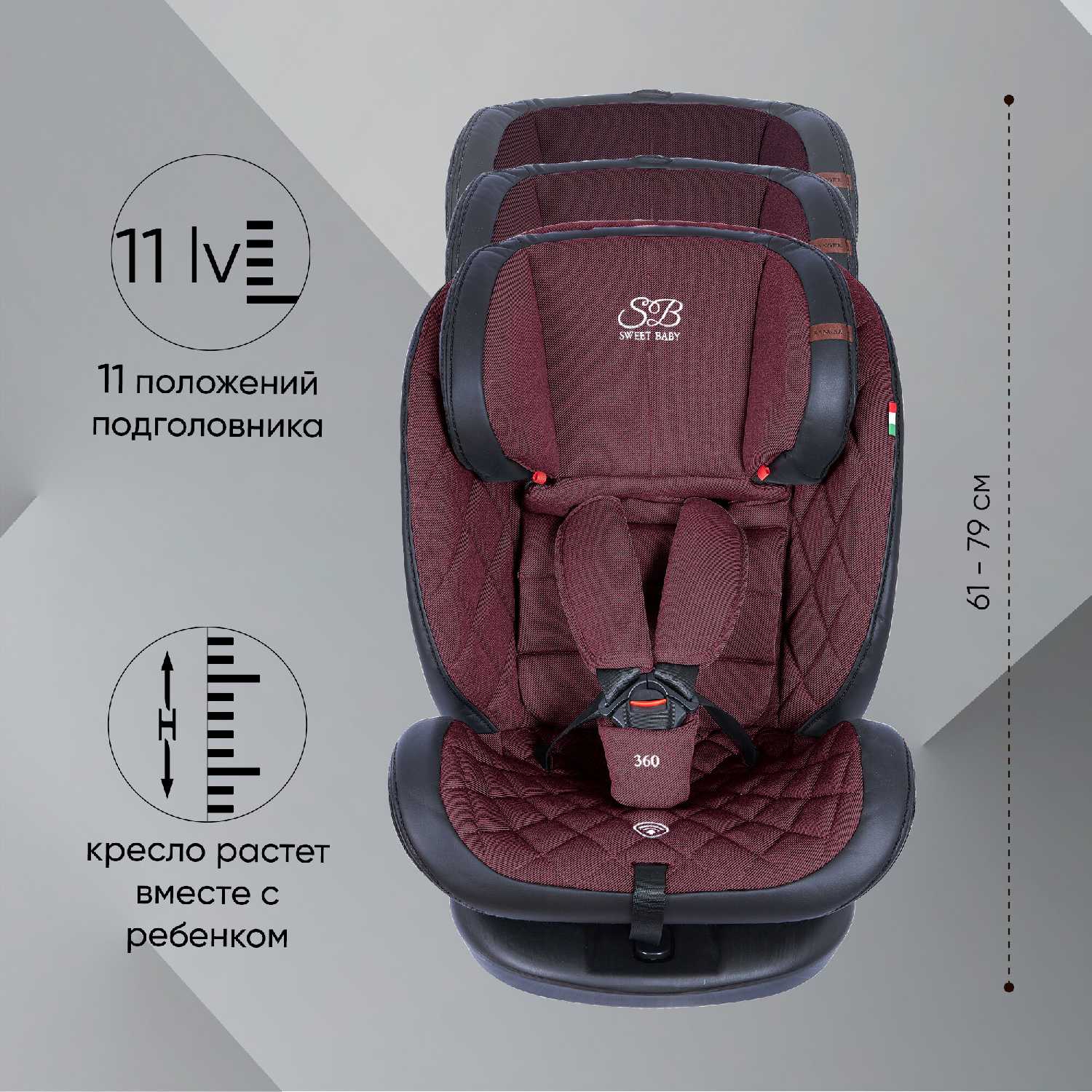 Автокресло Sweet Baby Ranger 360 (0123) фотография 1