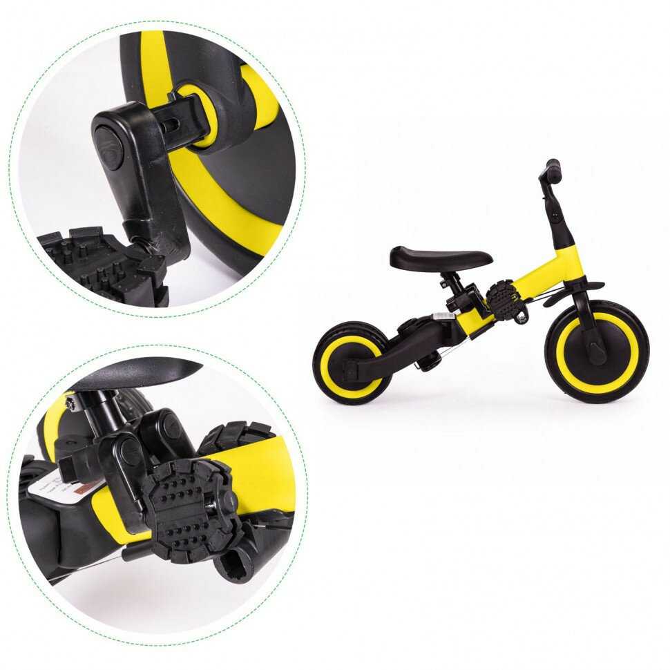 Детский беговел-велосипед 6в1 с родительской ручкой (TR008) фотография 1