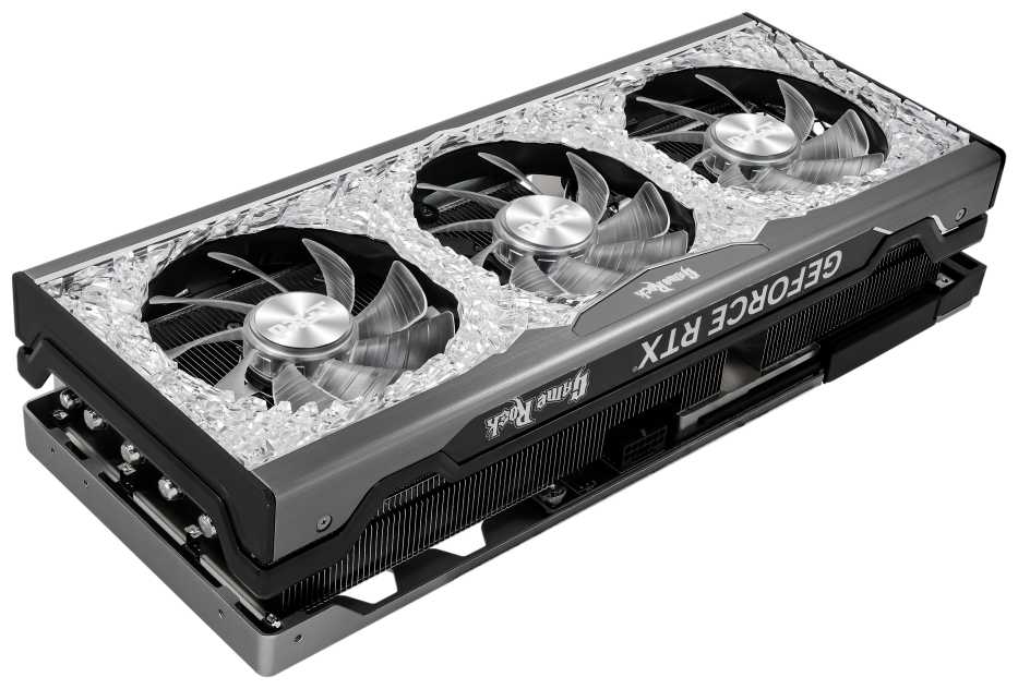 Видеокарта Palit GeForce RTX 4070 Ti GameRock Classic 12G (NED407T019K9-1046G) фотография 4