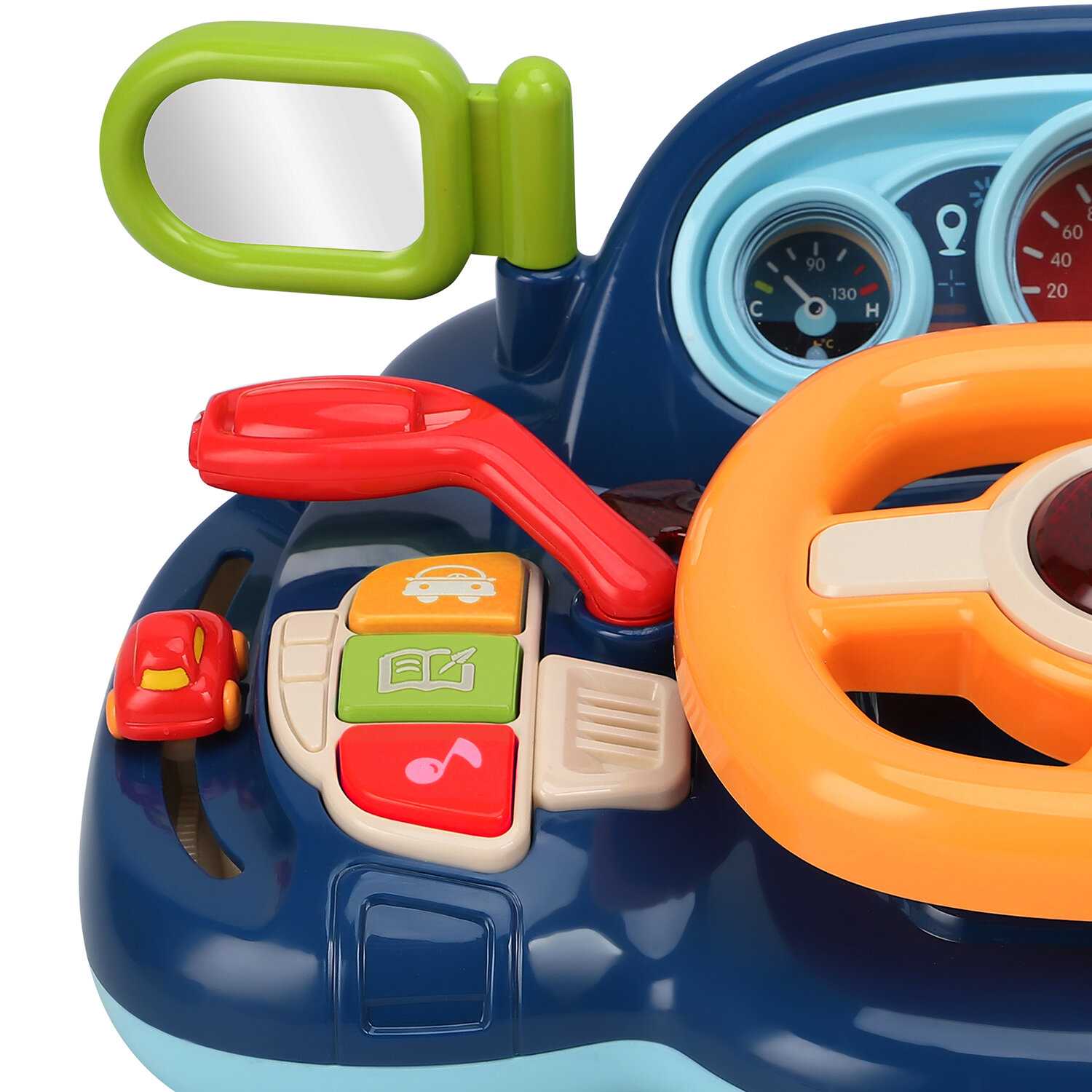 Музыкальный развивающий руль Smart Baby Крутой гонщик фотография 20