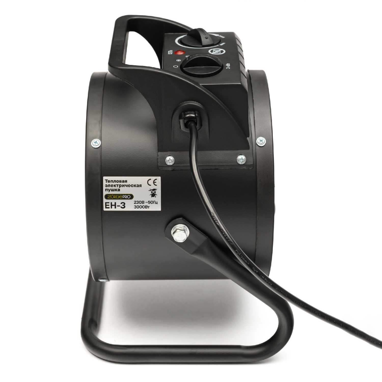 Электрическая керамическая тепловая пушка ZORGEPRO EH-3 (3 кВт) фотография 9