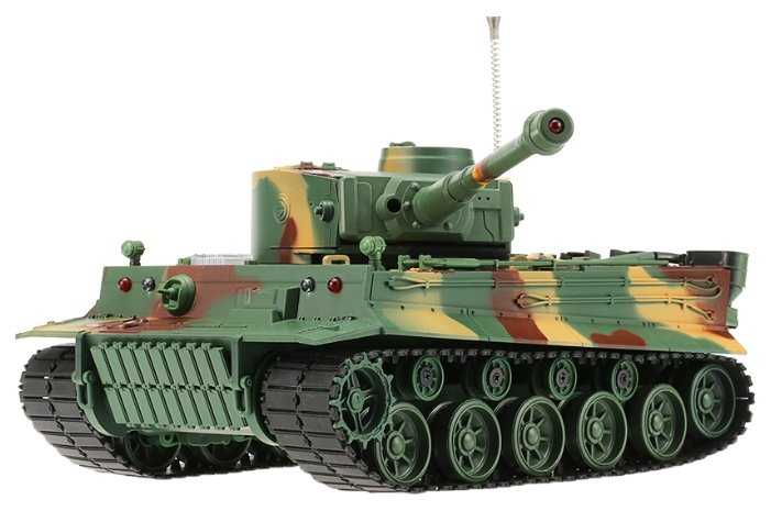 Танк Heng Long Tiger I ИК (3828-1), 1:26, 31.5 см фотография 8