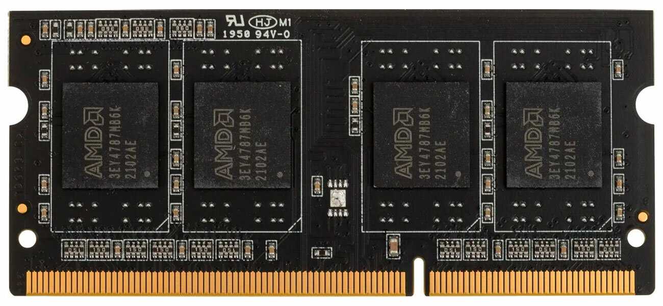 Оперативная память AMD 4 ГБ DDR3L SODIMM (R534G1601S1SL-U) фотография 10