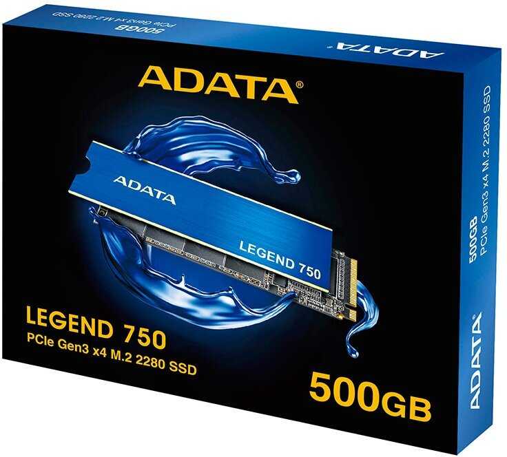 Твердотельный накопитель ADATA M.2 ALEG-750 (500GCS) фотография 11