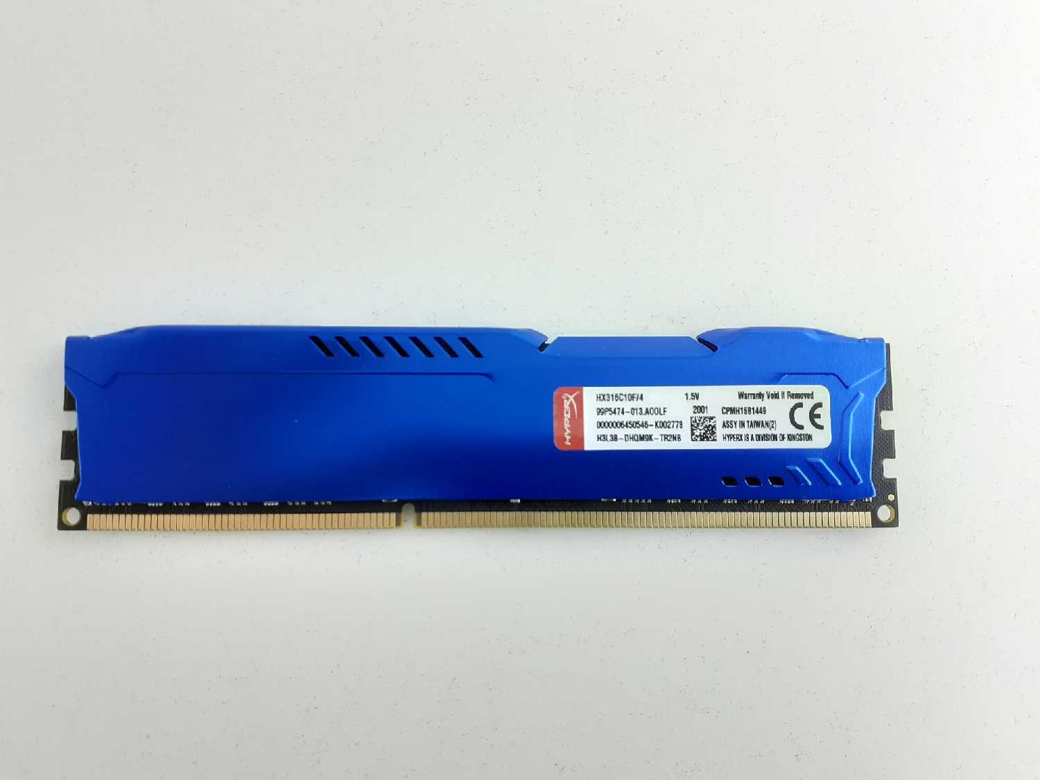 Оперативная память HyperX Fury 4 ГБ DDR3 DIMM CL10 (HX316C10F/4) фотография 8