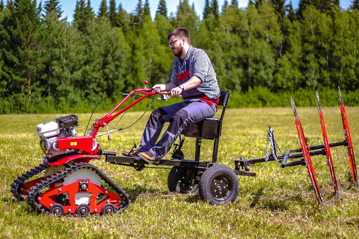 Мотоблок бензиновый Forza МБ5-702 (колеса 19-78) 7 л.с. фотография 11