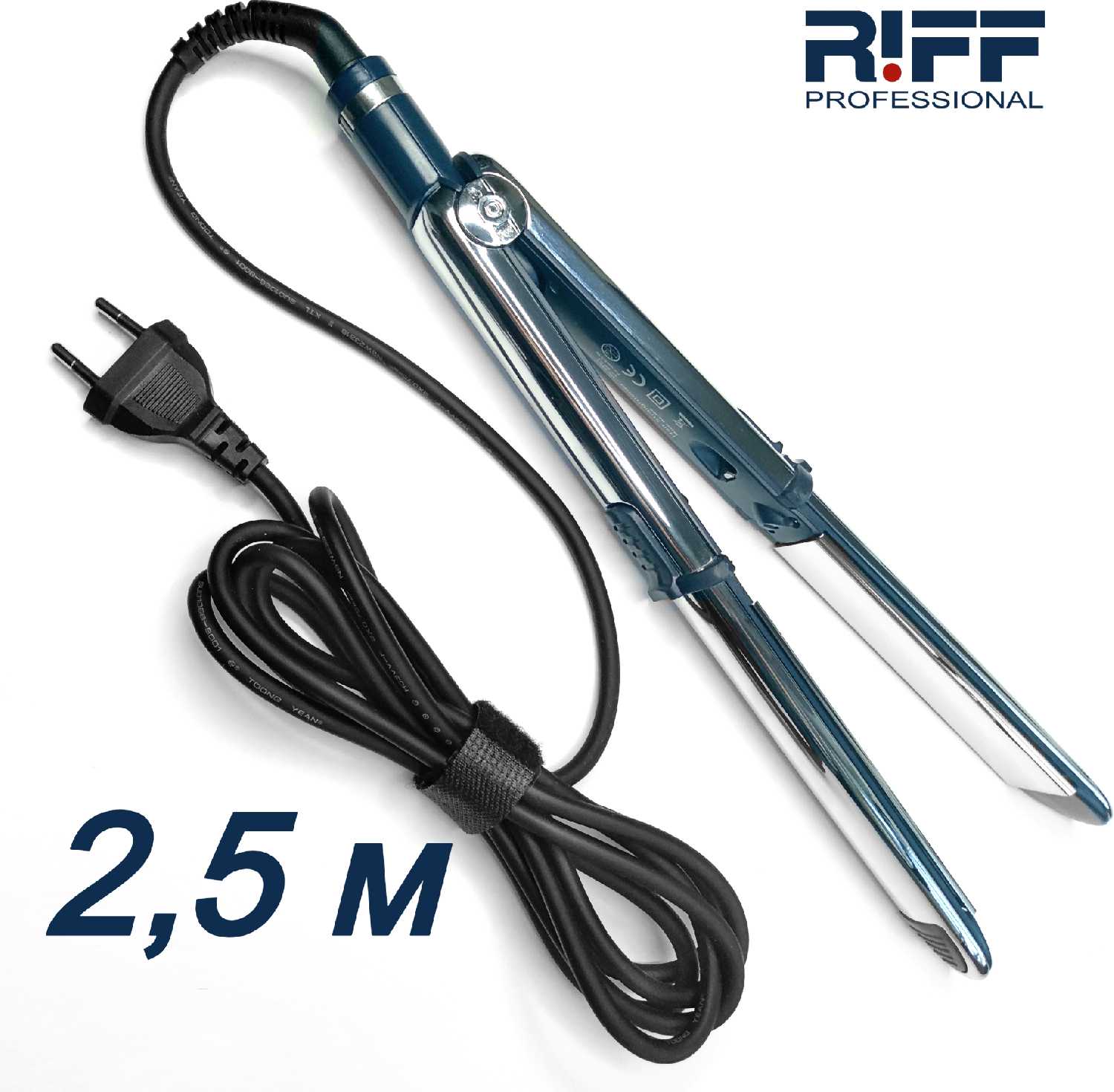 Профессиональный утюжок для волос RIFF Professional (25 х 110мм) фотография 8