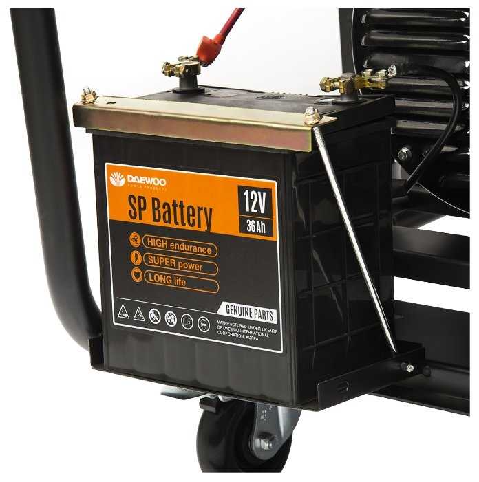 Бензиновый генератор Daewoo Power Products GDA 12500E, (10500 Вт) фотография 6