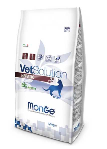 Корм для кошек Monge VetSolution Hepatic фотография 1