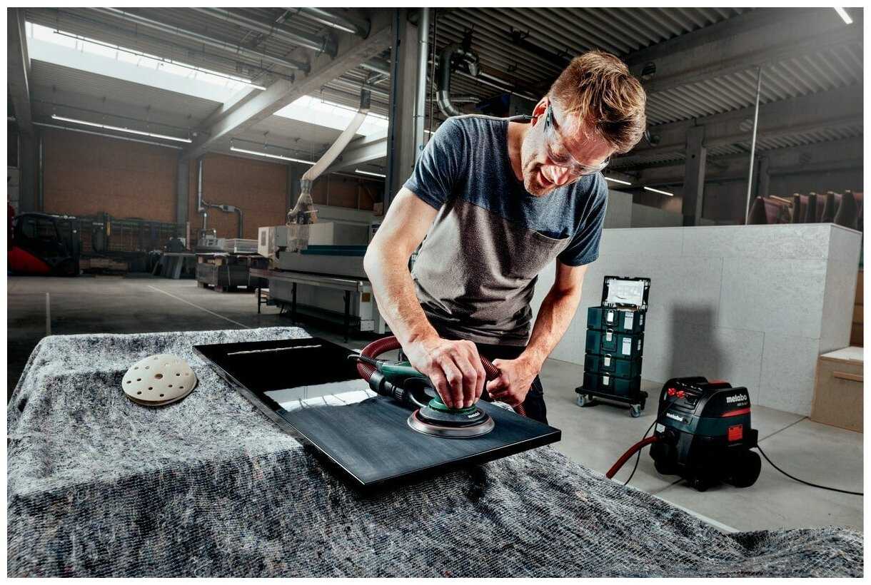 Эксцентриковая шлифмашина Metabo SXE 150-2.5 BL MetaLoc фотография 3