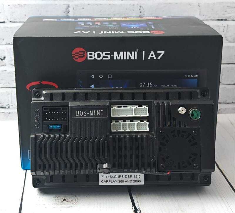 Автомагнитола BOS MINI A7 2DIN (4/64 GB) фотография 8