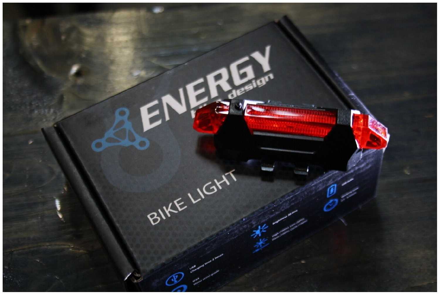 Фонарь велосипедный задний Energy MIST LED фотография 5