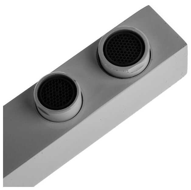 Accoona Смеситель для кухни Accoona A5179-6G, с выходом для питьевой воды, латунь, белый фотография 1
