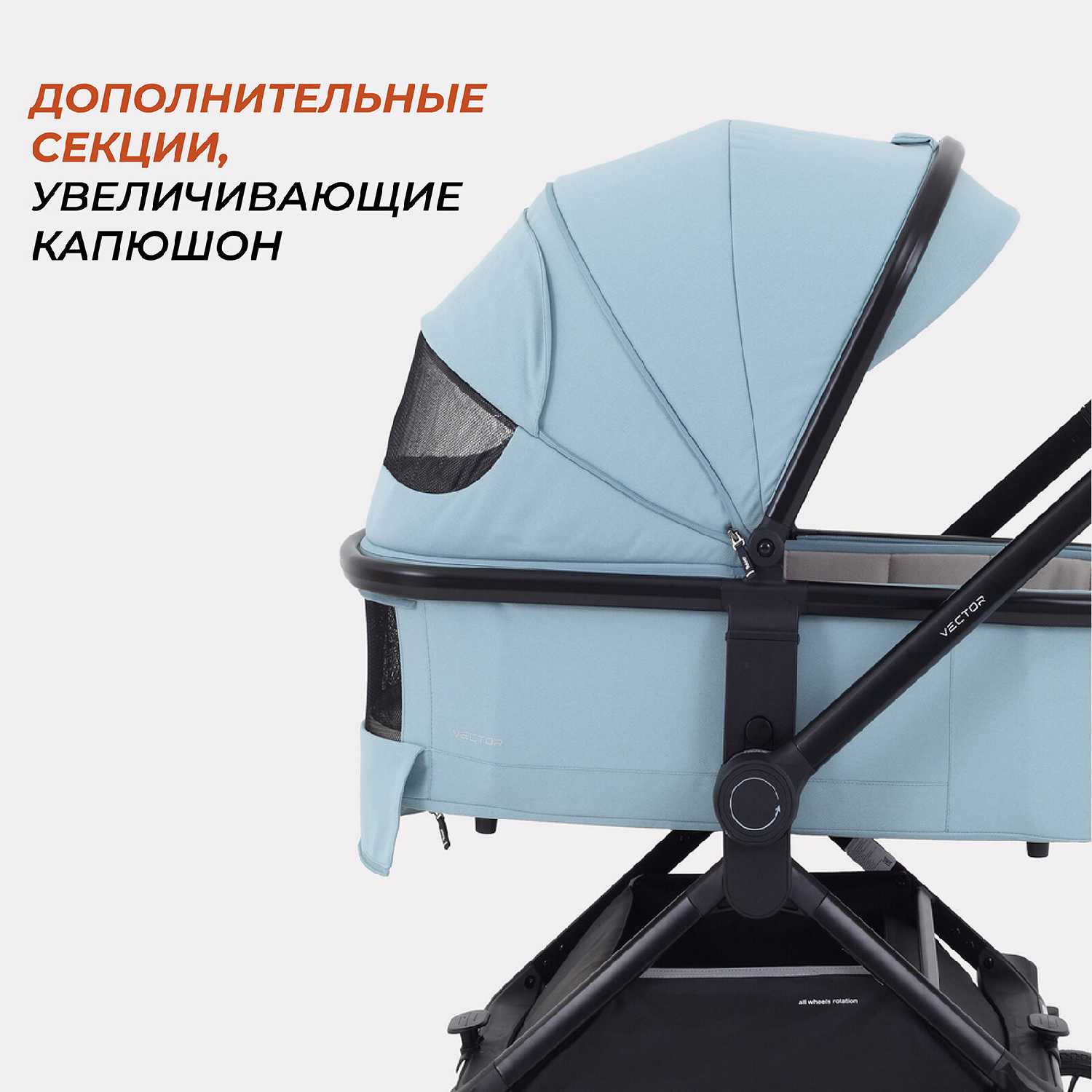 Коляска детская Rant Vector 2 в 1 фотография 23