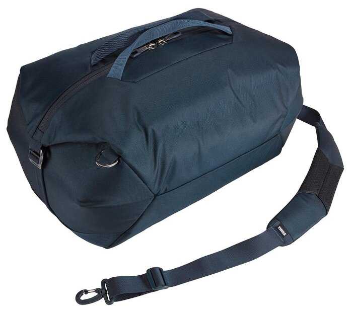Сумка дорожная THULE, отделение для обуви, фиксирующие ремни, плечевой ремень фотография 7