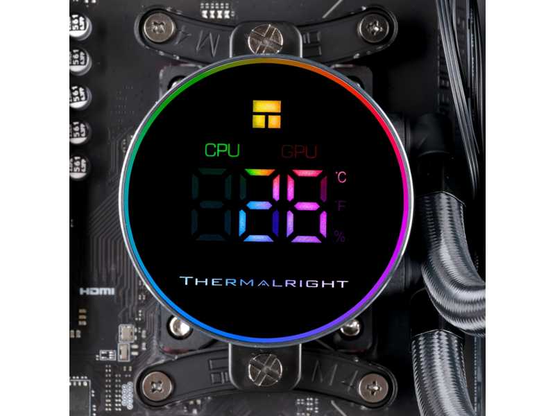 СВО для процессора Thermalright Frozen Magic 360 Digital ARGB V2 [TRFM360DABV2] фотография 6