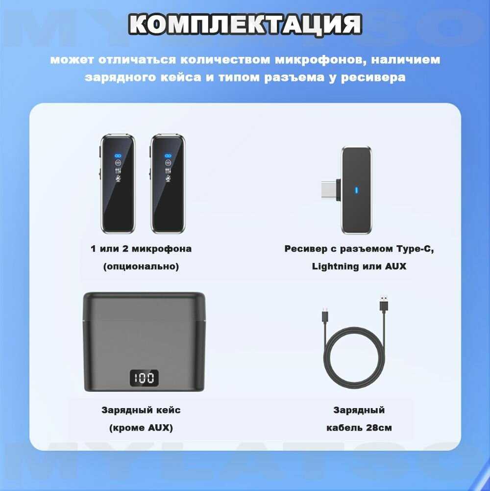 Беспроводной петличный микрофон Беспроводной петличный микрофон фотография 14