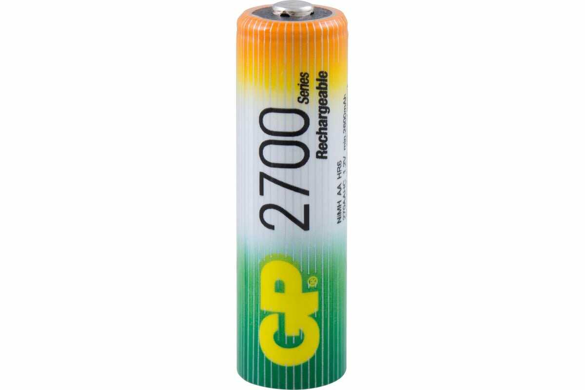 Аккумулятор GP Rechargeable 2700 Series AA фотография 9